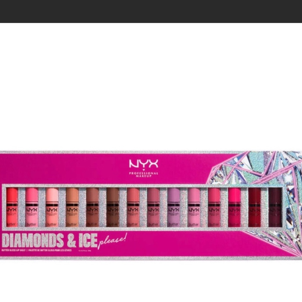 NYX diamond & ice lipgloss set